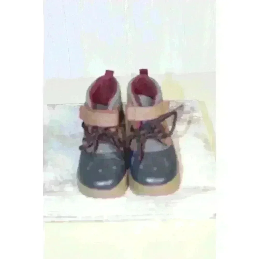 Carter's Unisex Ankle Boots Hook and Loop Lace up‎ Muck Snow Rain Boots Size 5M
